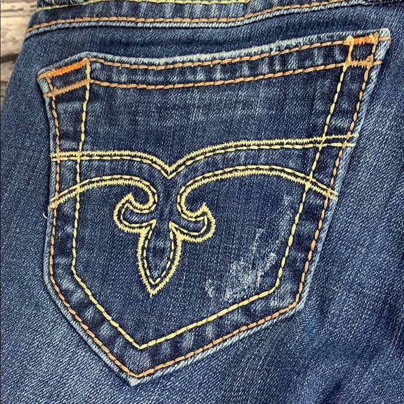 Rock Revival ‘Amy’ Straight Fit Jeans - 26 x 33 - Picture 8 of 13